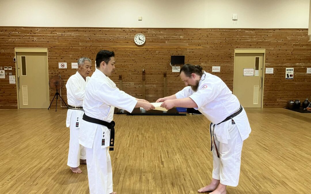 Shihan Menkyo für Hagen Walter