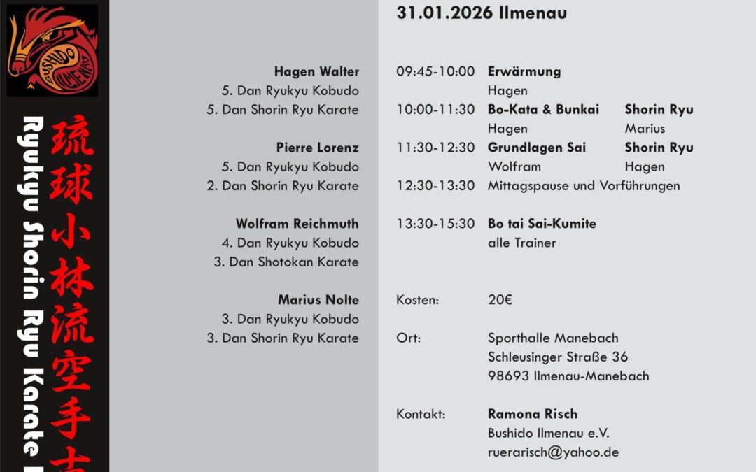 Trainingslager Ilmenau 31.1.2026